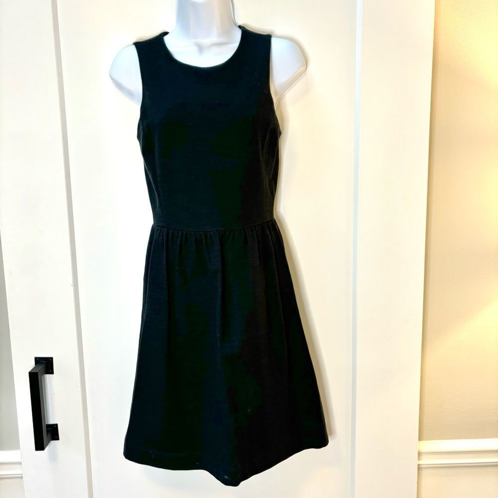 Madewell black fit‎ and flare dress size Xs